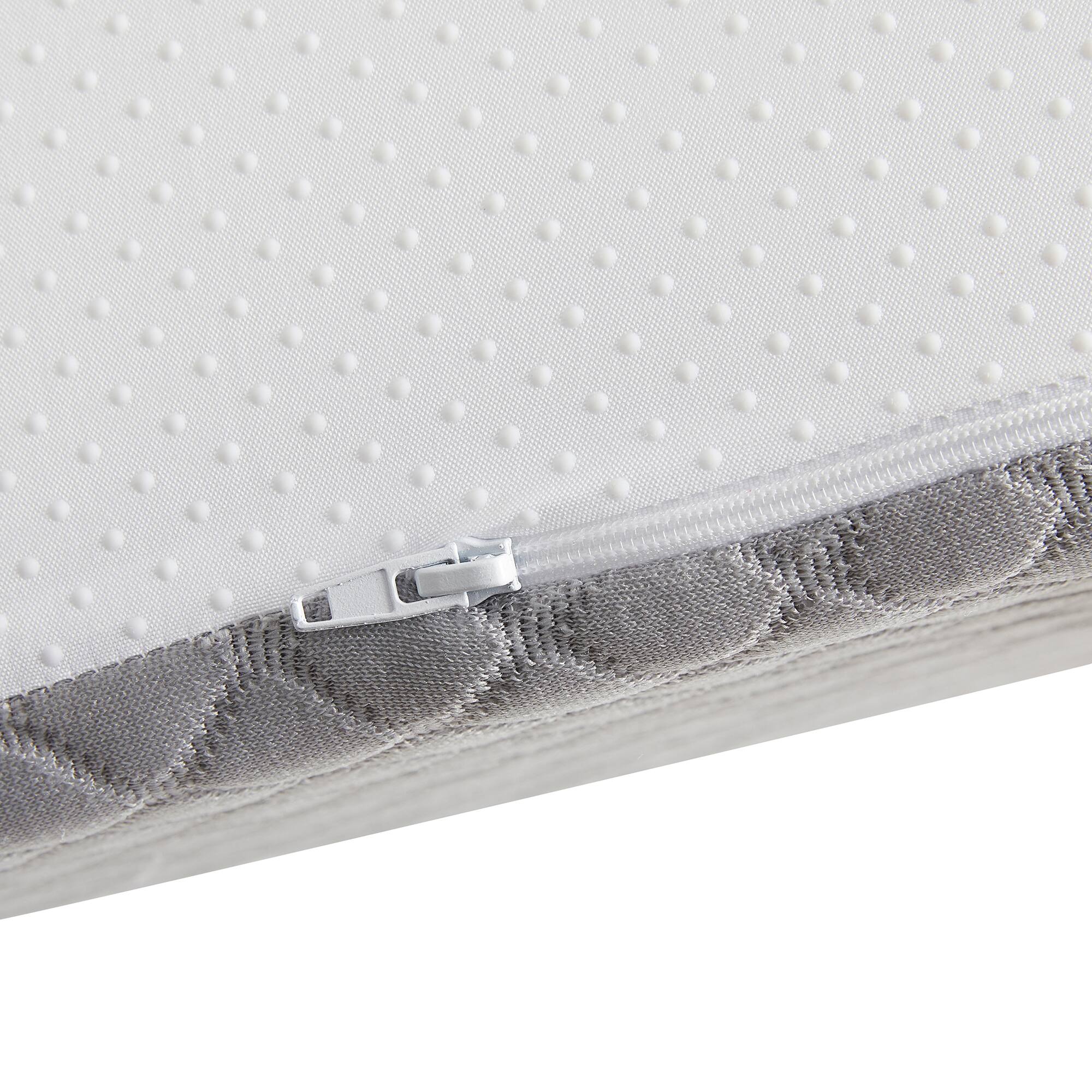 Alt View 2. Sweet Home Collection - Bed Wedge Pillow with High Density Foam for versatile support, 7.5-Inch - White.