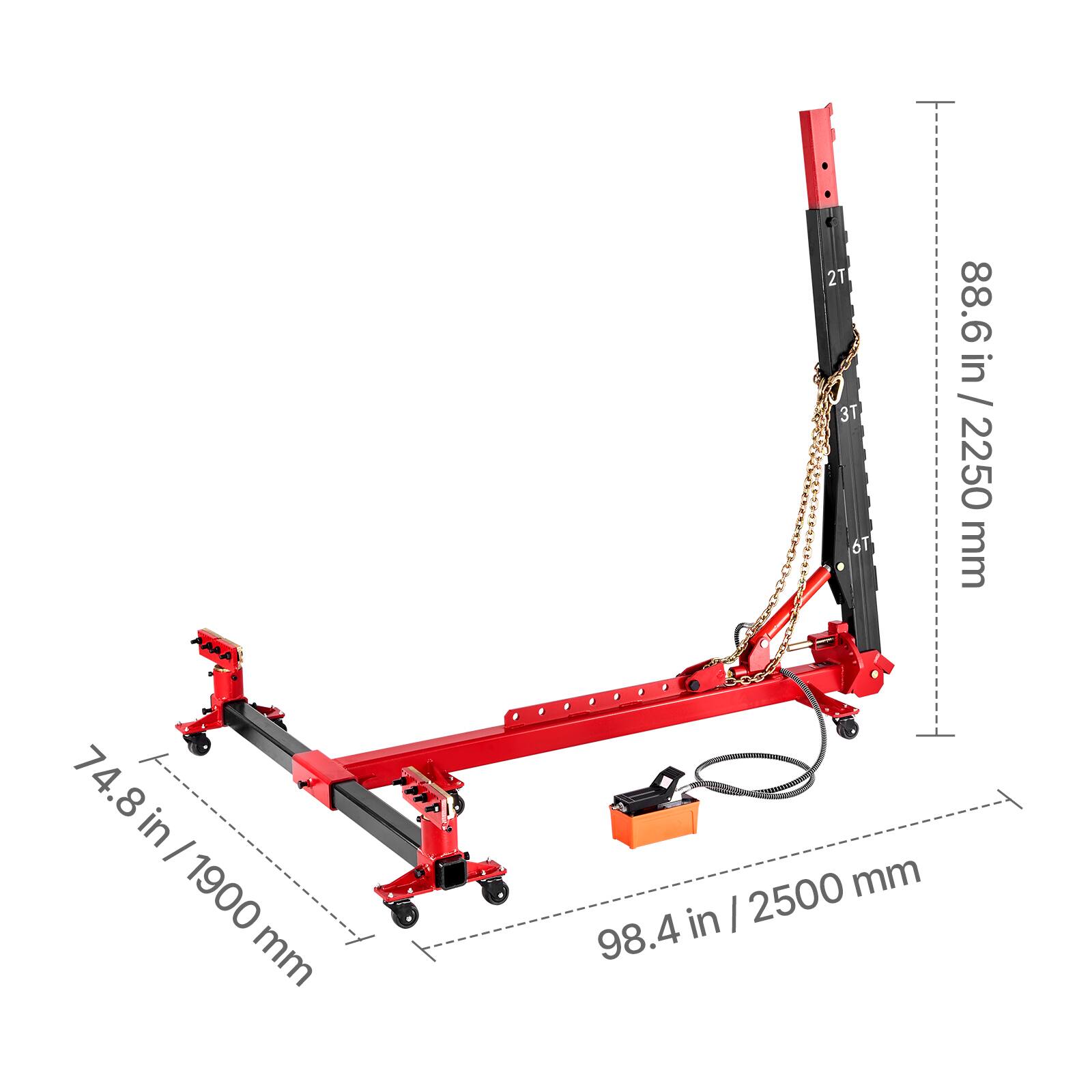 AA I 2T 3T, 6T  
88.6 in / 2250 mm  
74.8 in / 1900 mm  
98.4 in / 2500 mm