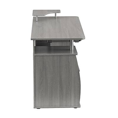 Alt View 6. Techni Mobili - Complete Computer Workstation Desk With Storage(RTA-8211-GRY) - Gray.
