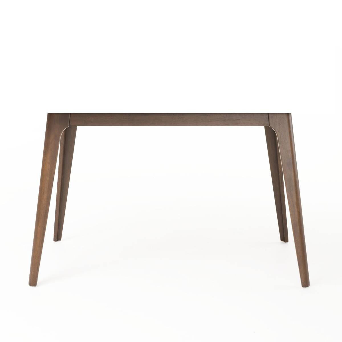 Alt View 4. Loheer - Loheer Mid Century Modern Dining Table, Walnut Rectangular Table with Splayed Legs - Walnut.