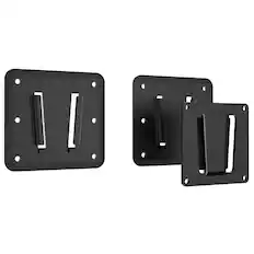 Front. Mount-It! - Anti-Rust RV TV Wall Mount for 13–43" TVs – Dual Wall Plates, Quick-Release, 30 lbs Capacity - Black.