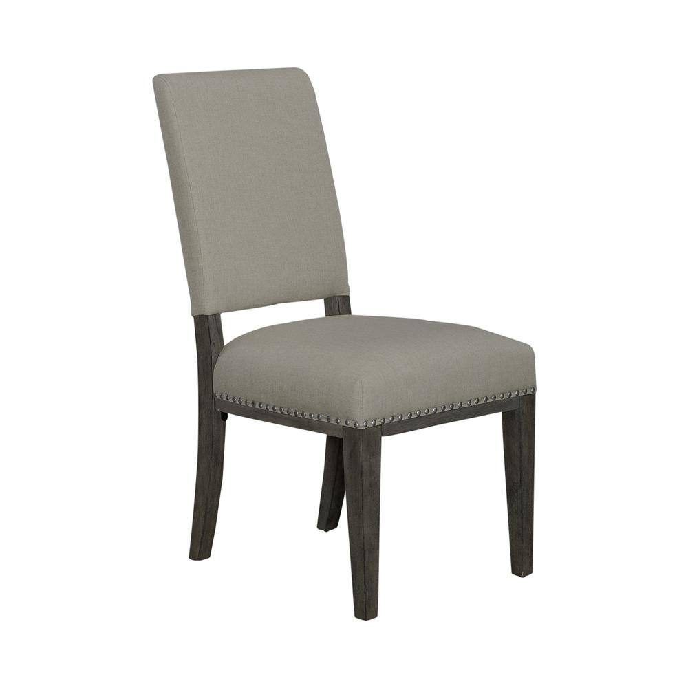 Alt View 1. Liberty Furniture Industries - Uph Side Chair (RTA) - Set of 2 Traditional Brown in Havana Brown Finish - Brown.