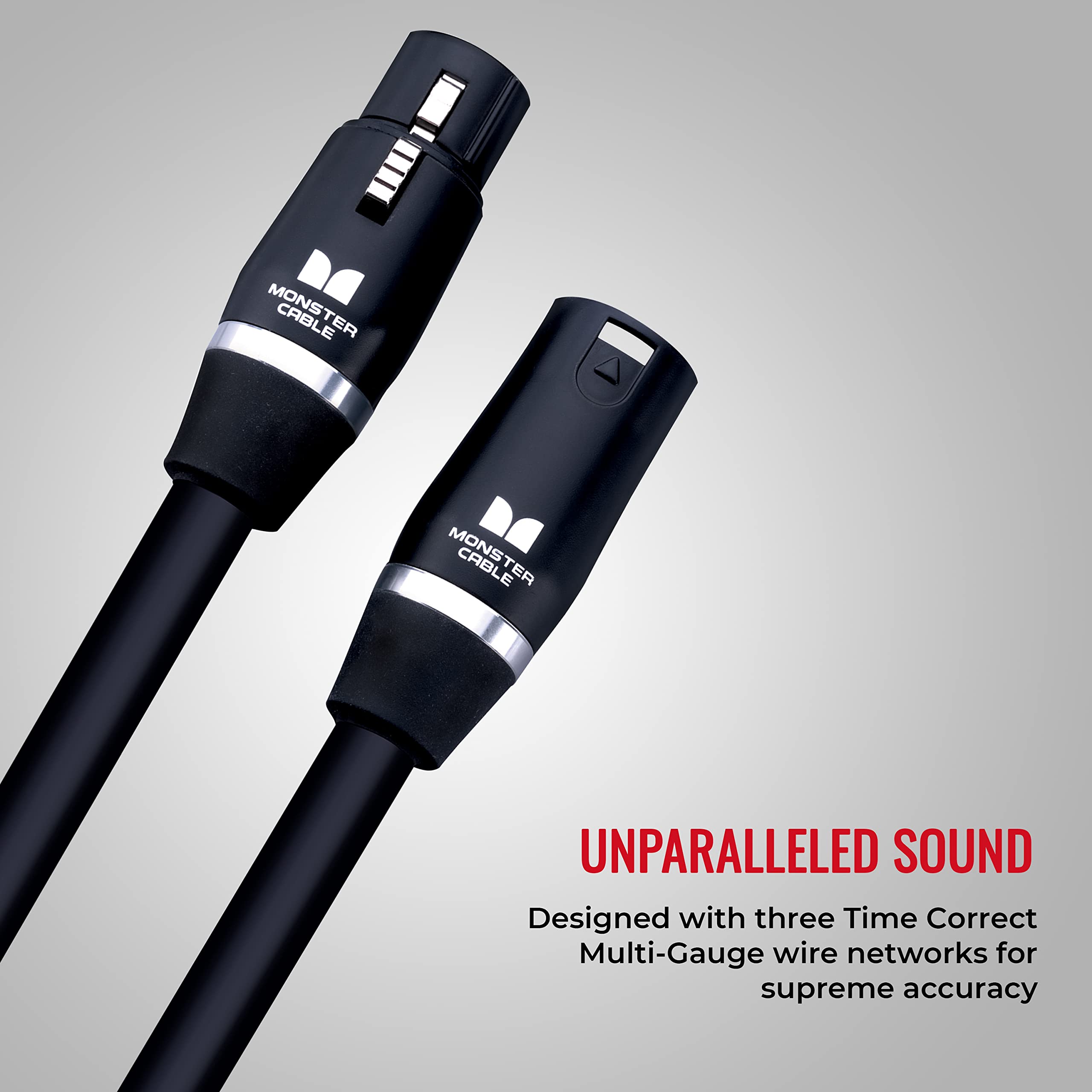CABLE 1  
MONSTER UNPARALLELED SOUND  
Designed with three Time Correct Multi-Gauge wire networks for supreme accuracy