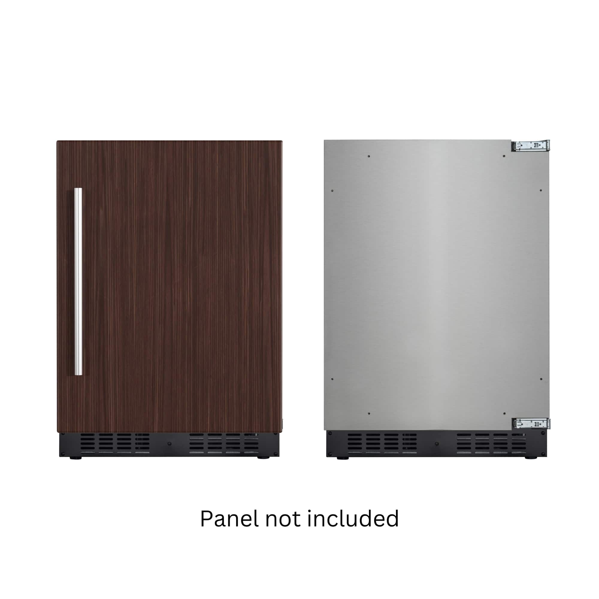 Koolmore - 24 in. Panel Ready Compact Refrigerator, 5 cu. ft. (KM-BIR5C-PR) - Black