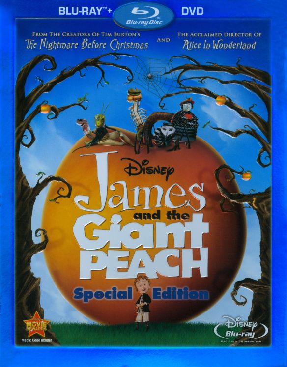  James and the Giant Peach [Special Edition] [2 Discs] [Blu-ray/DVD] [1996]