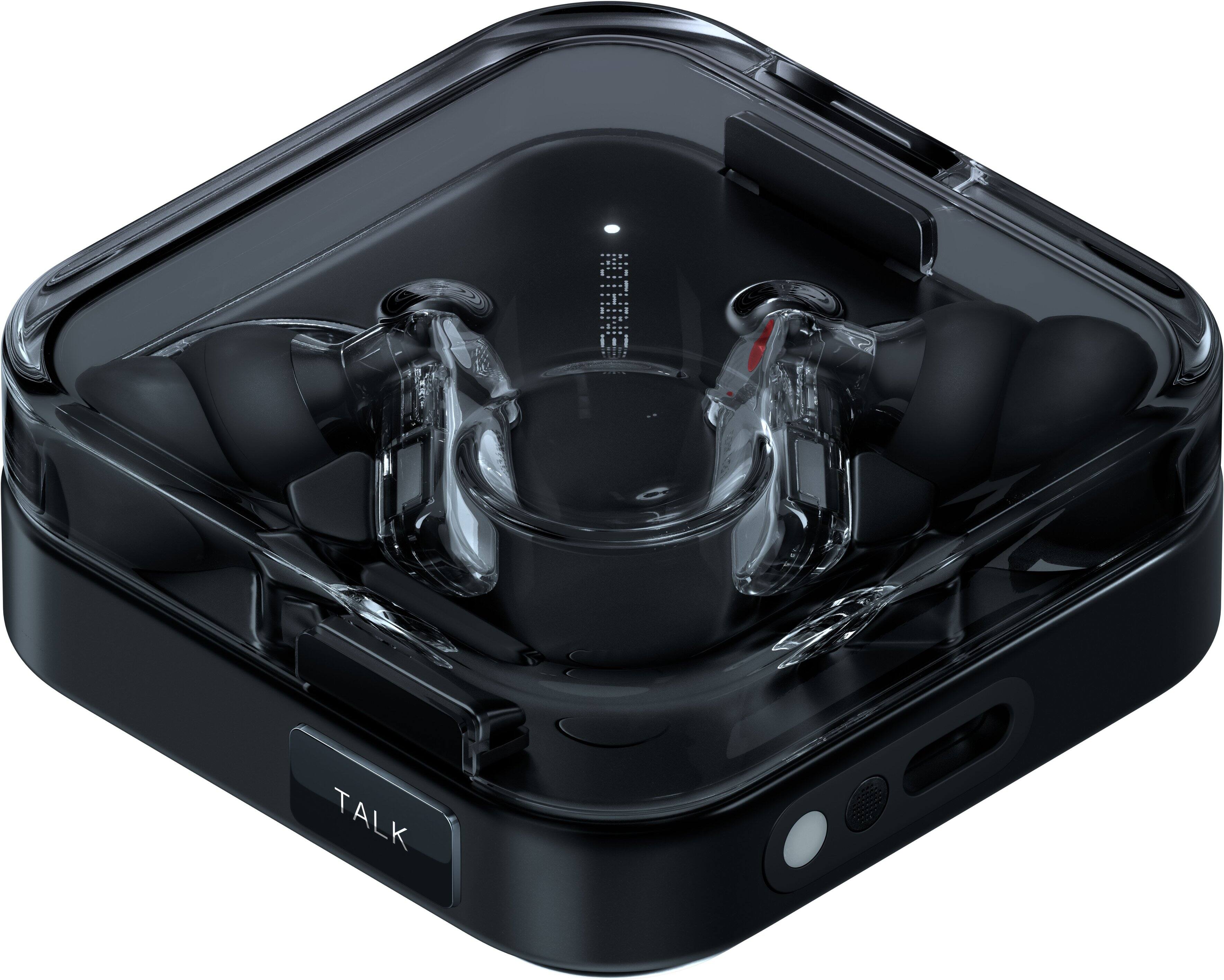 Alt View 2. Nothing - Ear (3) Wireless Earbuds ANC - Black.