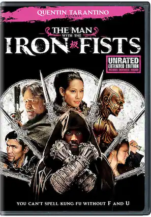 Front. The Man with the Iron Fists - DVD.