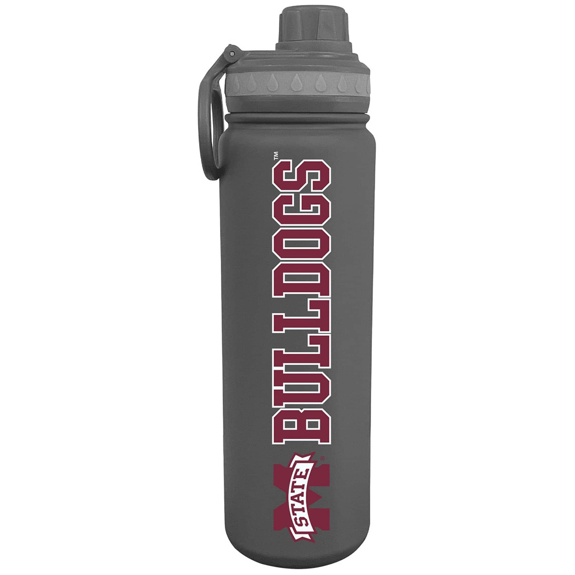 The Fanatic Group - Mississippi State Bulldogs 24oz. Stainless Sport Bottle - Gray