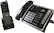 Angle. RCA - 25255RE2 2-Line DECT 6.0 Expandable Corded/Cordless Phone System - Black.