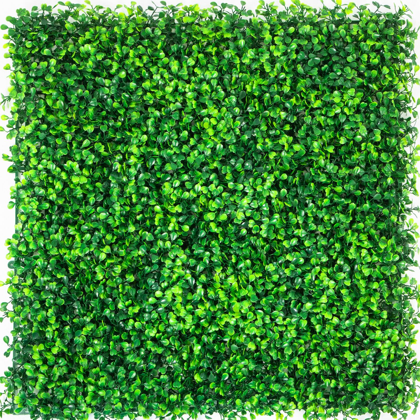 Alt View 5. VEVOR - Artificial Boxwood Panels, 20 PCS 20\"x20\" Boxwood Hedge Wall Panels, PE Artificial Grass Backdrop Wall 1.6\" - Green.