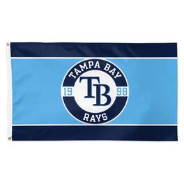 WinCraft - Tampa Bay Rays 3' x 5' Applique Flag - Multicolor