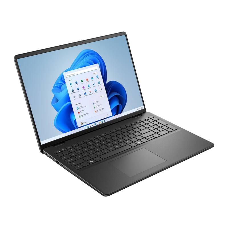 Alt View 2. Dell - Dell 16" FHD+ Touchscreen Laptop,Intel Core 7 150U,64GB RAM,2TB SSD,Backlit Keyboard,Win11 Pro,Black - Black.