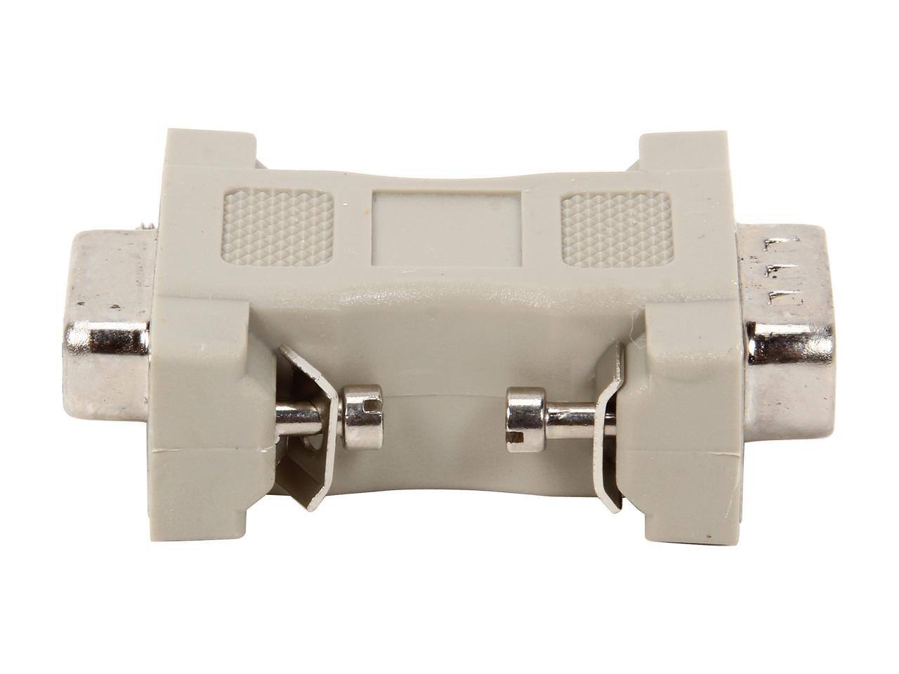 Alt View 1. Cables to Go - C2G 02457 MultiSync VGA (HD15) Male to DB9 Female Serial RS232 Adapter, Beige.