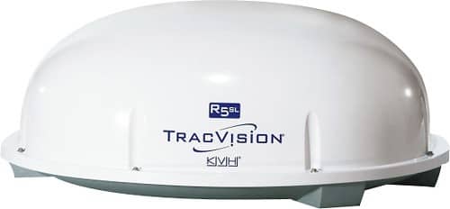Front Standard. KVH - TracVision Antenna.