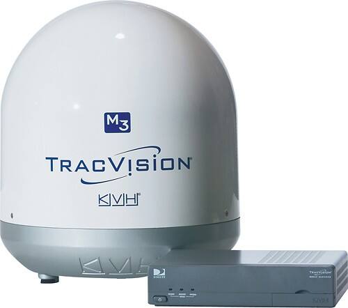Front Standard. TracVision - M3ST Offshore Satellite TV System with 14.5" Dish.