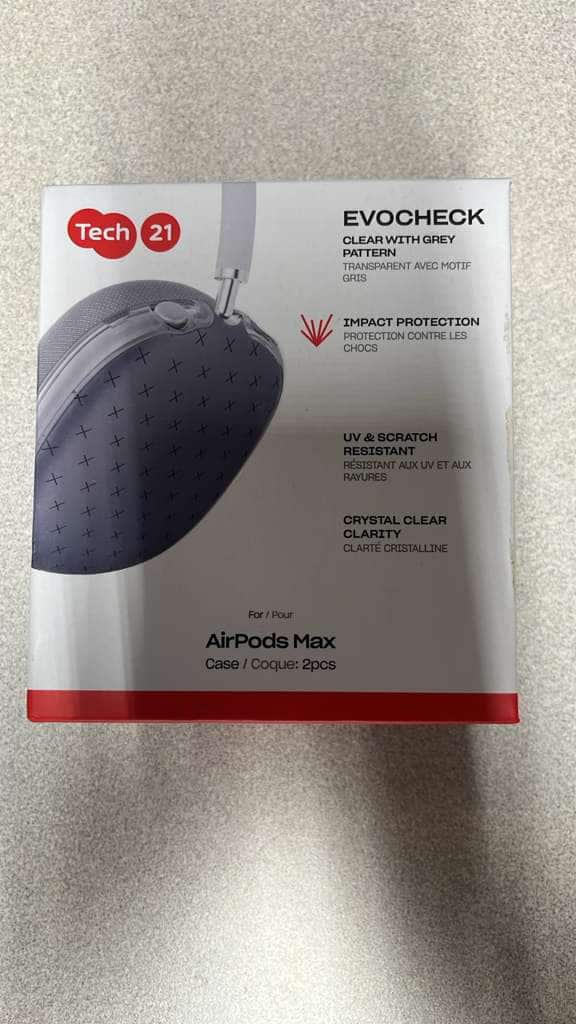 Tech21 - EC-Air Pods Max Case (2pc) Evo Check Clear