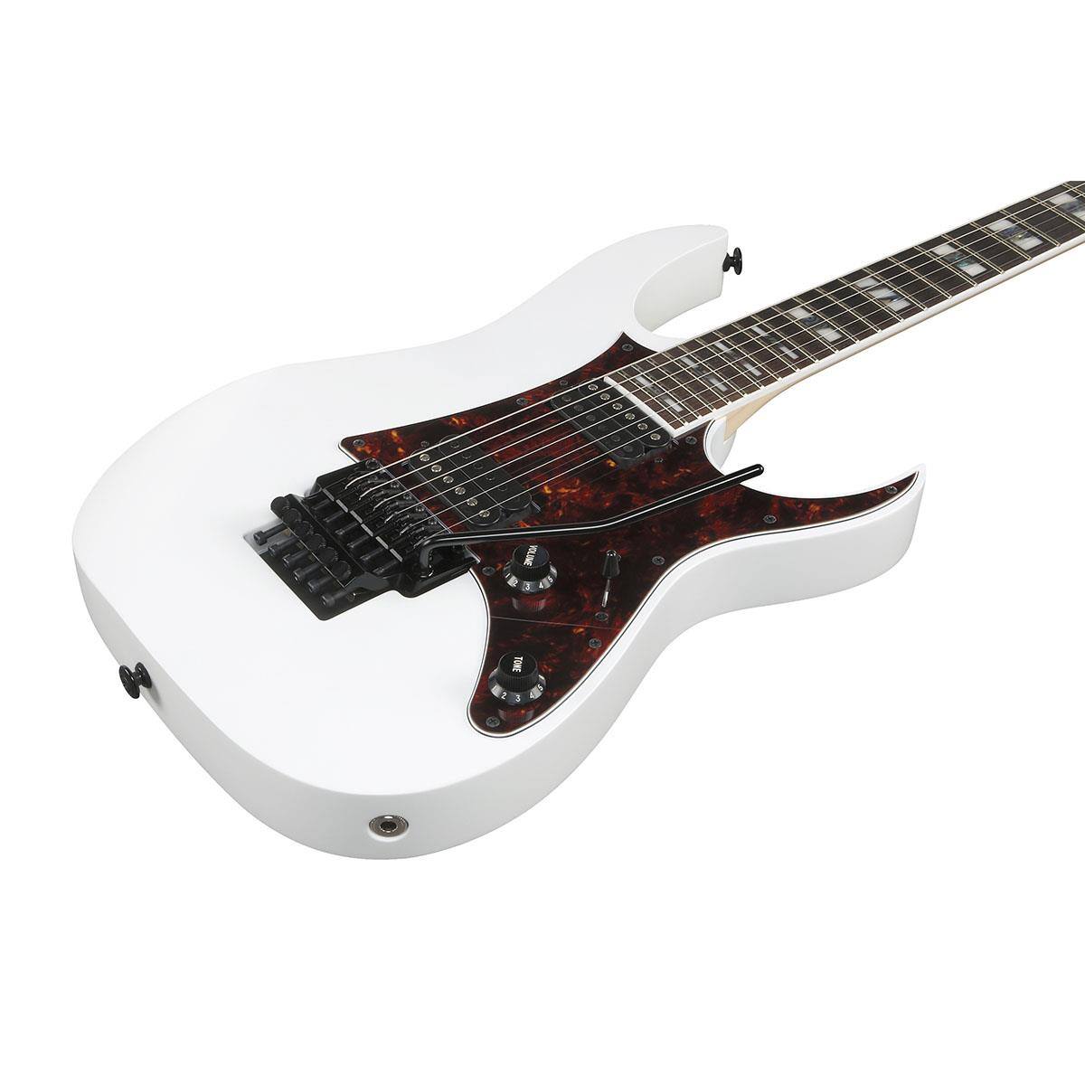 Alt View 5. Ibanez - Ibanez RG Prestige 6str Electric Guitar w/Case - White FlatRG Prestige 6str Electric Guitar w/Case - White Flat.