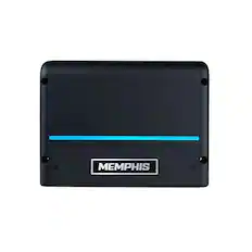 Front. Memphis Car Audio - Memphis Audio PRX500.1V2 - Monoblock Subwoofer Amplifier - 500 Watts RMS x 1 at 1-Ohm - Black/Gray.