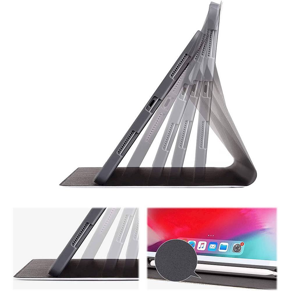 Alt View 14. SaharaCase - Marble Series Folio Case for Apple iPad Pro 12.9 (4th, 5th, and 6th Gen 2020-2022) - Purple.