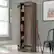 Left. Sauder - Home Plus 2-Door Farmhouse Storage Cabinet - Brown.