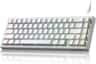 Womier - M68HE Pro 65% Hall Effect Wired Mechanical Gaming Keyboard,Hot Swappable Magnetic Switches - White