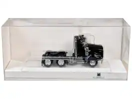 HO Logistics Replicas - Kenworth T800 Day Cab Black 1/87 (HO) Scale Plastic Model Car by HO Logistics
