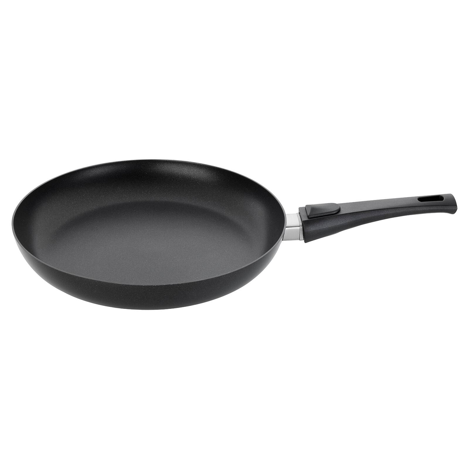 Alt View 1. Scanpan - Urban 12.5-Inch Nonstick Fry Pan with Detachable Handle - Black.