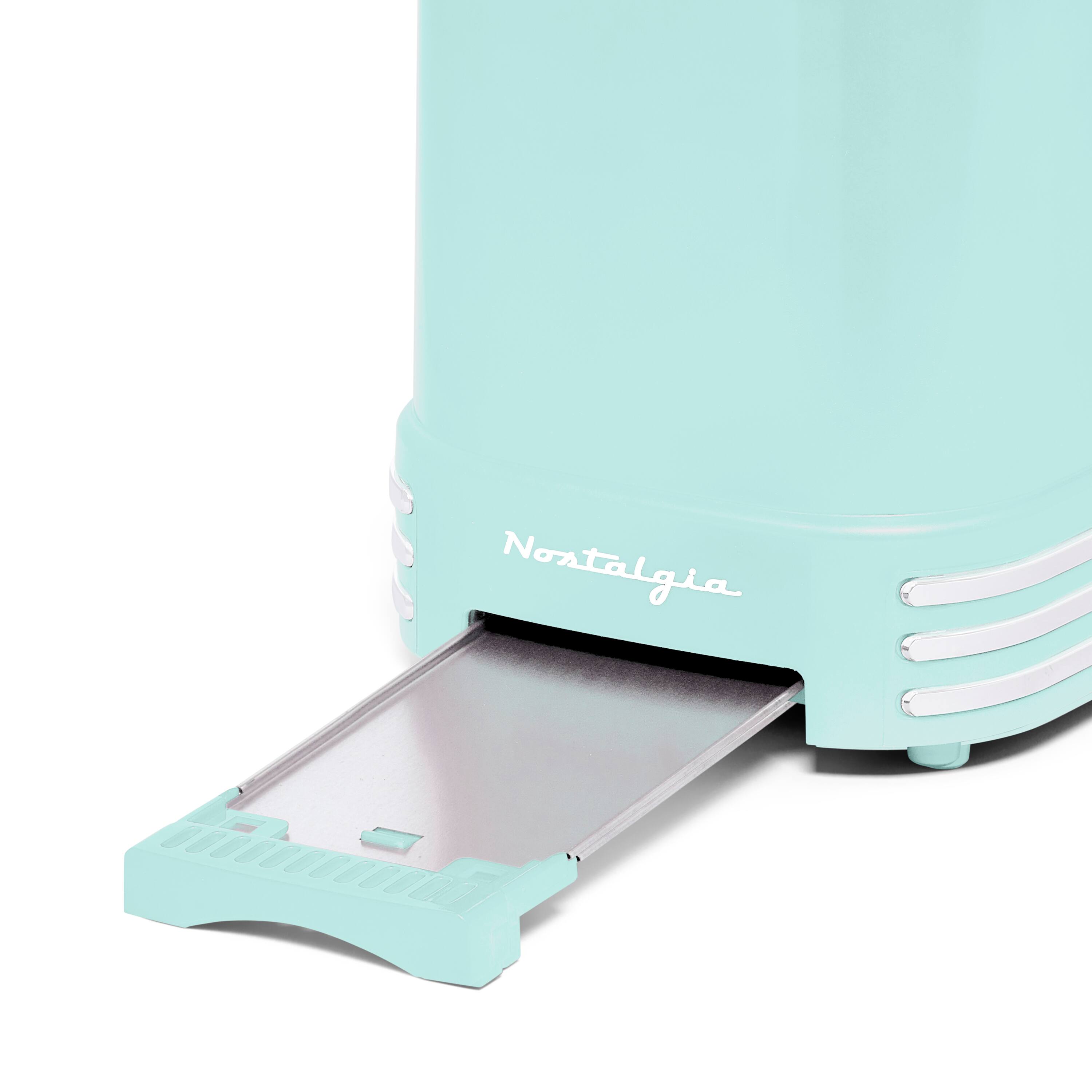 Alt View 8. Nostalgia - Retro 2-Slice Bagel Toaster - Aqua.
