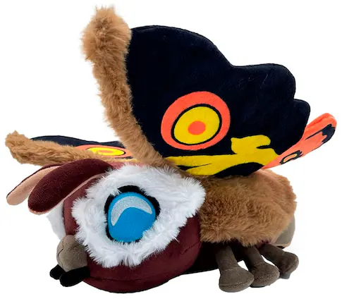 Front. Youtooz - Godzilla - Mothra 9" Plush.