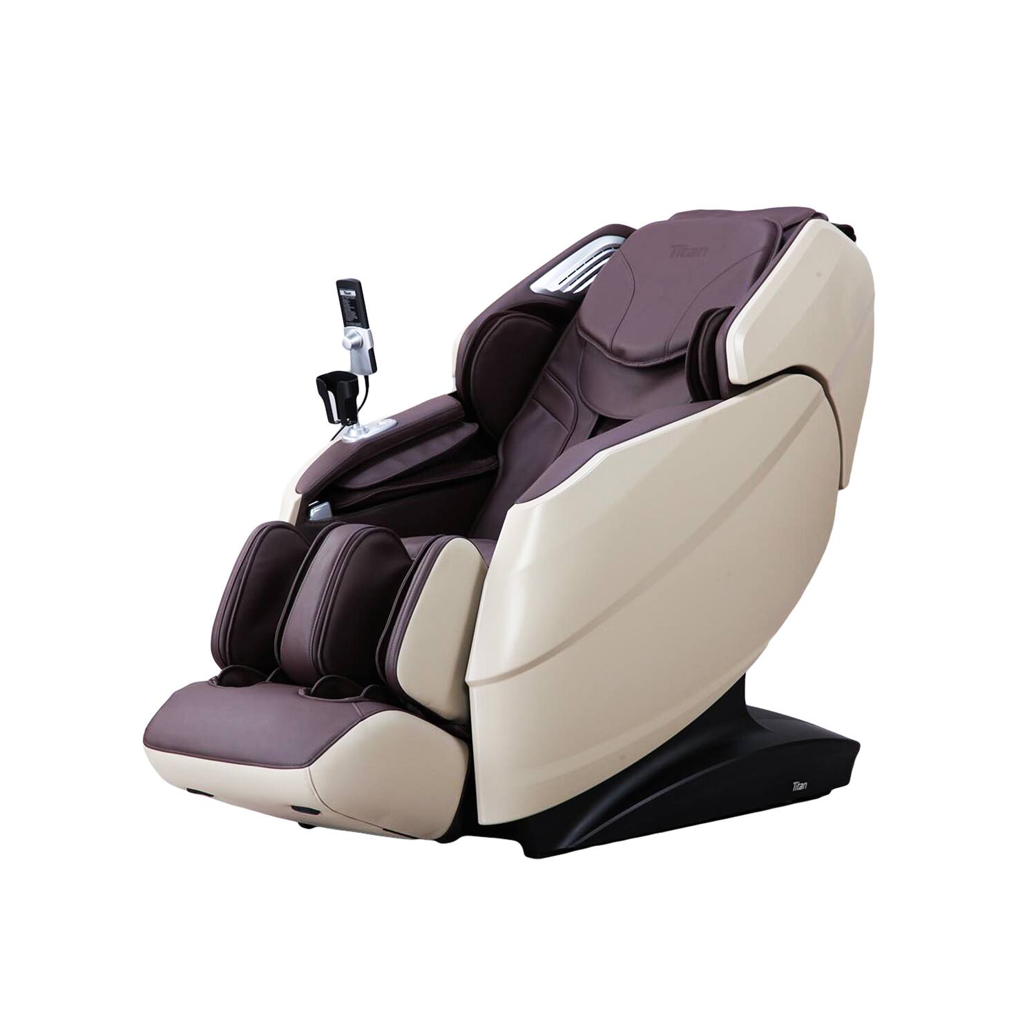 Alt View 1. Titan - Titan - 4D Rejuv Zero Gravity Massage Chair with Thai Stretch, AI Technology - Brown - Brown.