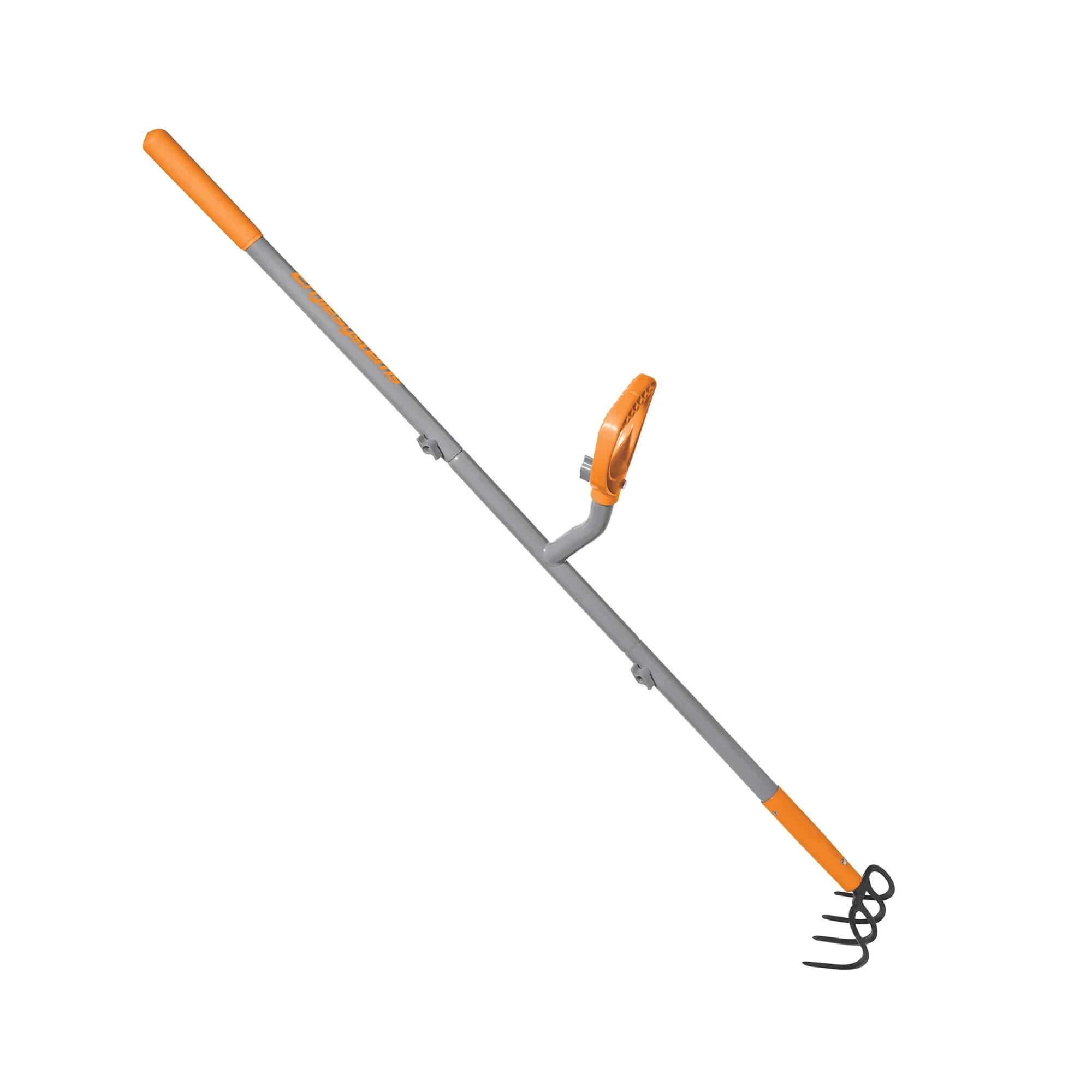 Alt View 7. ErgieShovel - ErgieShovel 54" Ergonomic Cultivator, 4-Tine Garden Tool, D-Grip Handle, CLTV45 - Orange.
