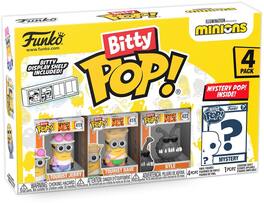 Funko - BITTY POP!: Minions - Young Gru 4PK - Collectibles - Multicolor