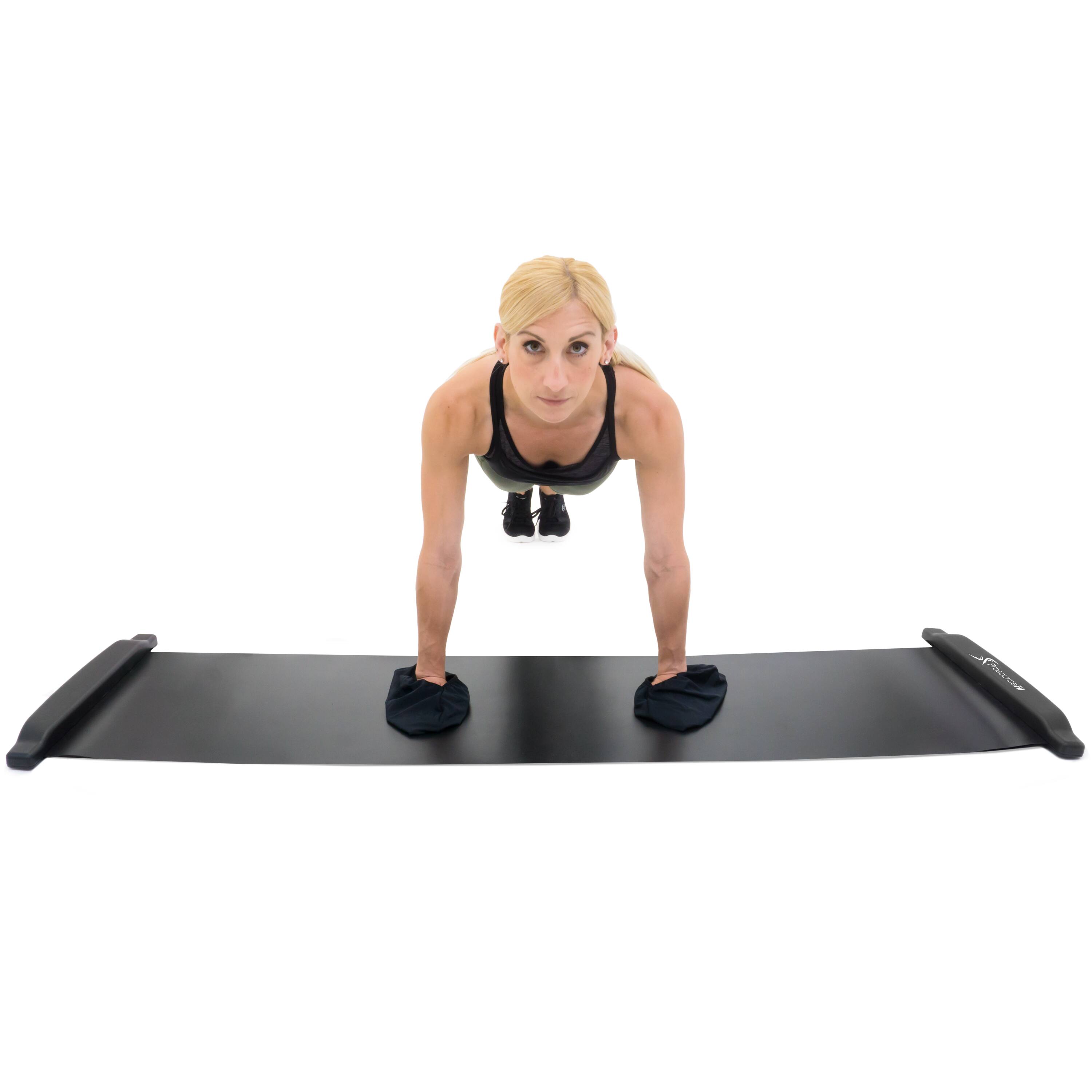 Alt View 5. ProsourceFit - ProsourceFit Slide Board - Black.