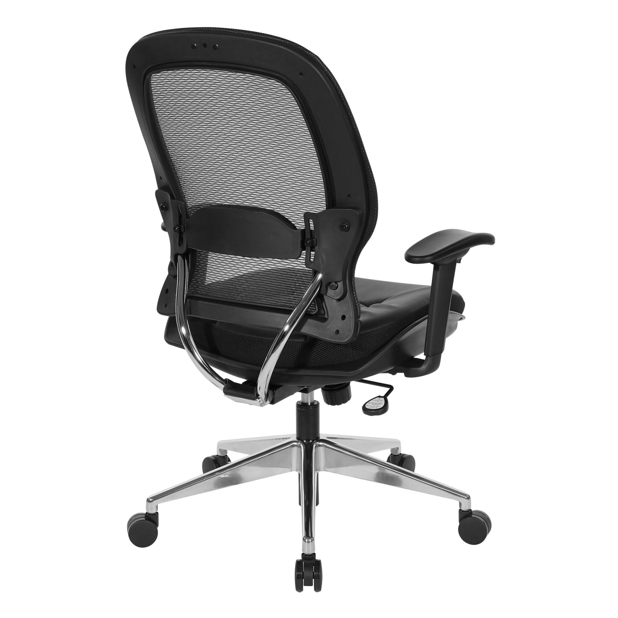 Back. Office Star Products - Professional Air Grid® Back Chair - Black.