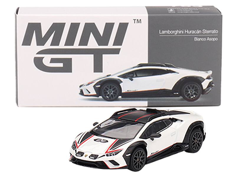 MINI GT  
Lamborghini Huracán Sterrato  
Bianco Asopo