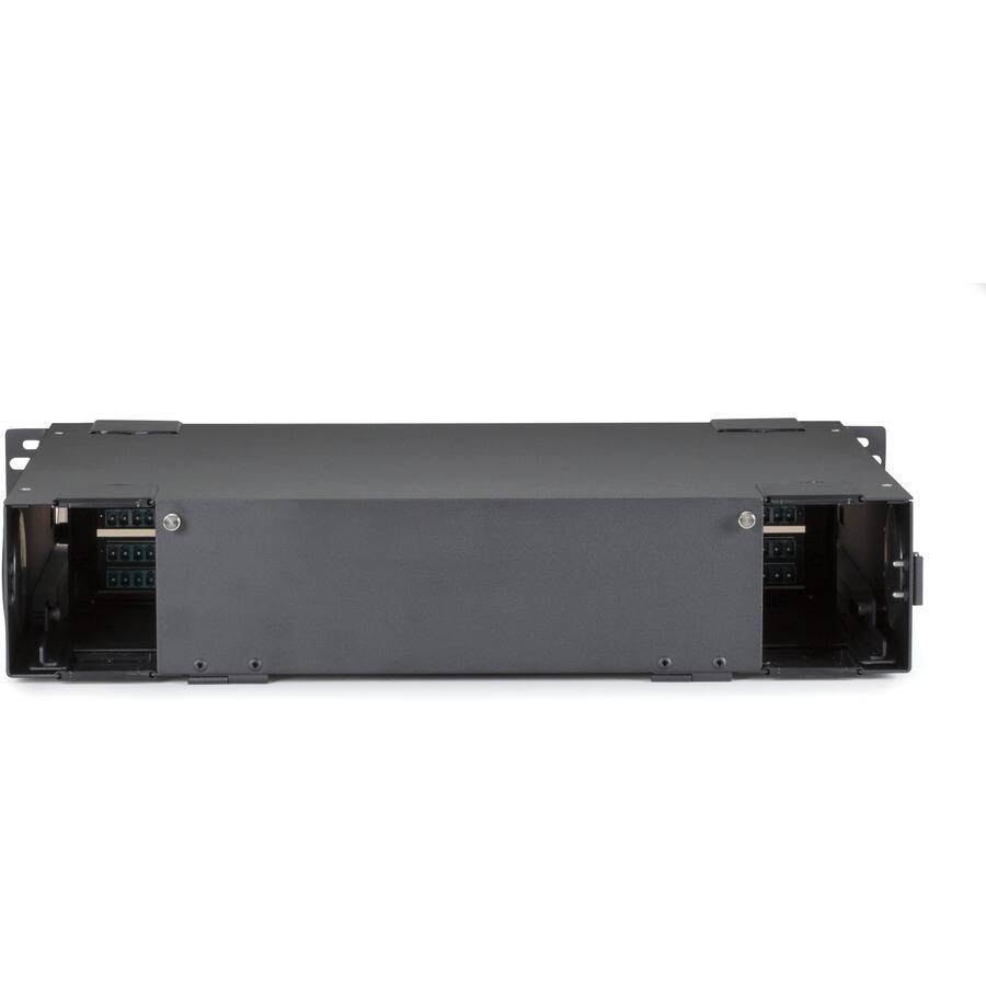 Alt View 2. Black Box Network Services - Rackmount Fiber Enclosure - 2U, 6-Slot Adapter.