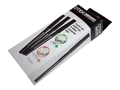 DTEK Counterfeit Detector Pen

A quick and simple way to detect counterfeit bills!

12 pens

DTEK