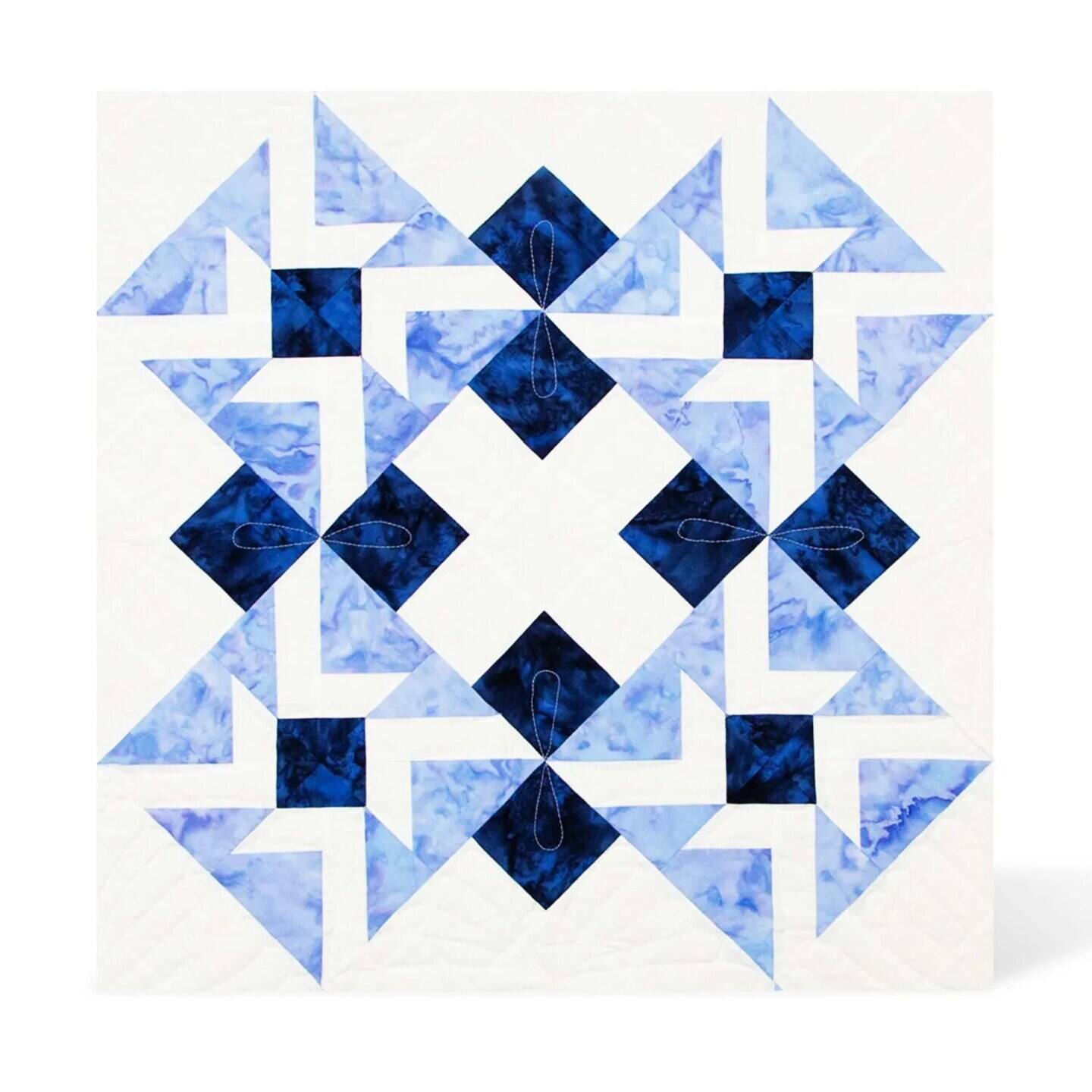 Alt View 2. AccuQuilt - GO! Spinning L-9 Finished Die - Multicolor.