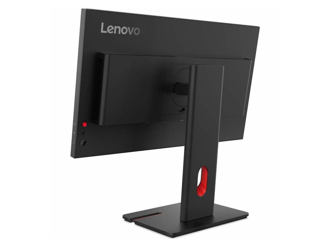 Alt View 3. Lenovo - Lenovo ThinkVision T24D-40 24" Full HD LED Monitor - IPS - 1920x1080 - Eclipse Black - Black.
