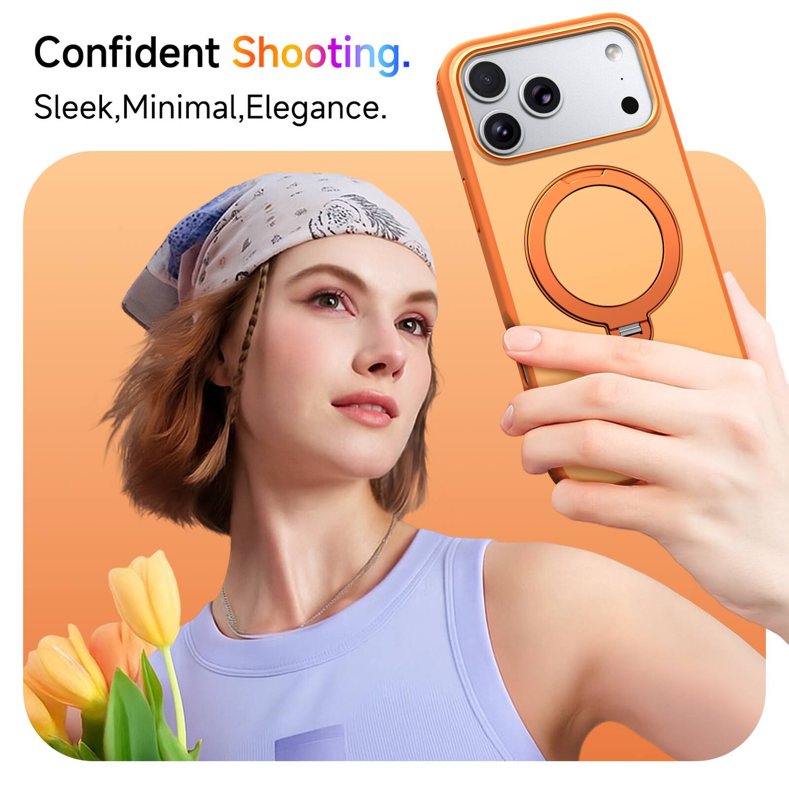 Confident Shooting. Sleek, Minimal, Elegance.