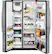 Alt View 12. GE - Profile Series 28.4 Cu. Ft. Side-by-Side Refrigerator with Thru-the-Door Ice and Water.