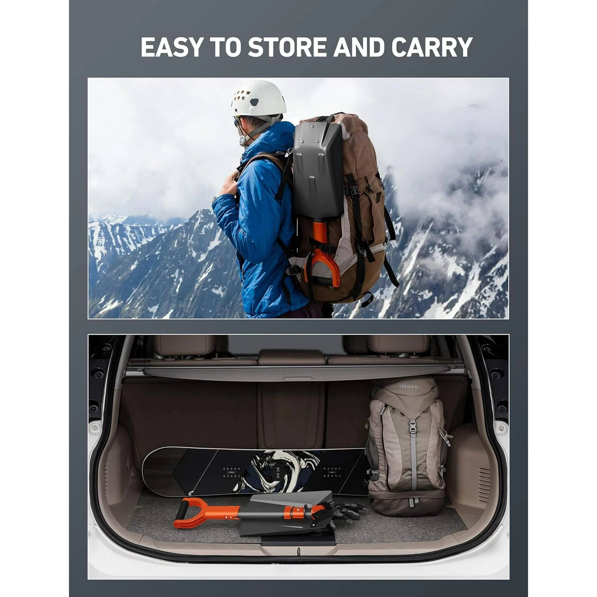 EASY TO STORE AND CARRY