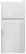 Front. Whirlpool - 18.2 Cu. Ft. Top-Freezer Refrigerator - Monochromatic Stainless Steel.