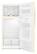 Alt View 12. Whirlpool - 16.0 Cu. Ft. Top-Freezer Refrigerator - Biscuit.