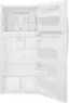 Angle. Whirlpool - 18.2 Cu. Ft. Top-Freezer Refrigerator - White.