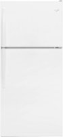 Whirlpool - 18.2 Cu. Ft. Top-Freezer Refrigerator - White - Front_Zoom