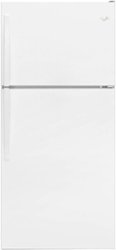 Whirlpool - 18.2 Cu. Ft. Top-Freezer Refrigerator - White - Front_Zoom