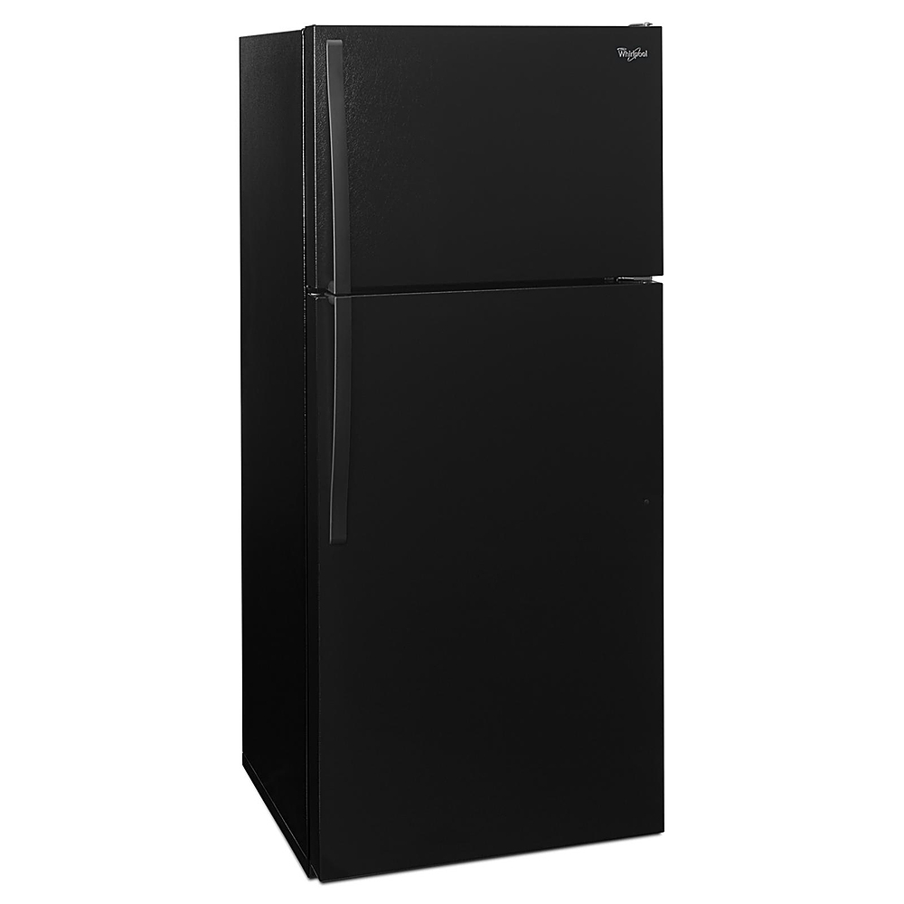 WHIRLPOOL Réfrigérateur congélateur supérieur 28, 14,3 pi³, noir  WRT314TFDB
