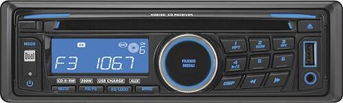 Front Standard. Dual - Car CD Player - 200 W RMS - Single DIN.