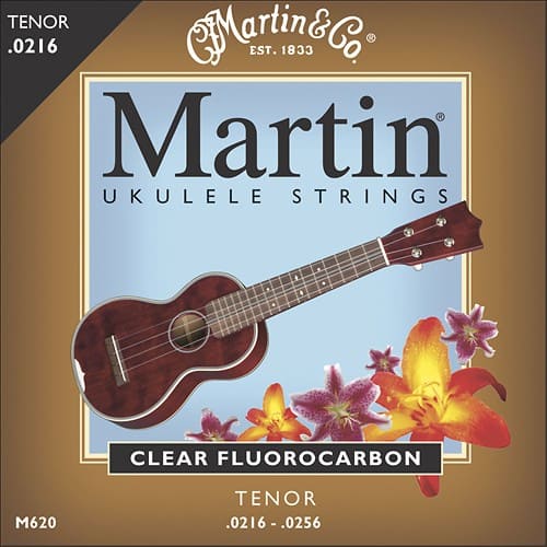 Best Buy Martin Fluorocarbon Tenor Ukulele Strings Clear 41m620